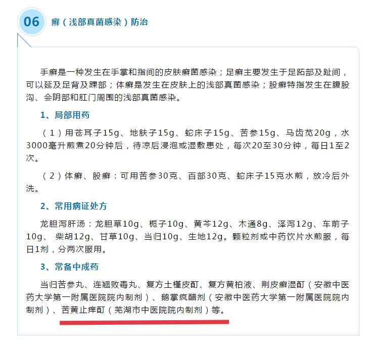 我院兩制劑收錄《安徽省洪澇災(zāi)害常見病證中醫(yī)藥防治手冊（2020年版）》(圖3)