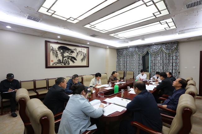 院黨委召開(kāi)意識(shí)形態(tài)工作分析研判會(huì)(圖1)