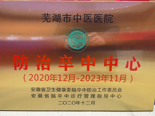 祝賀！蕪湖市中醫(yī)醫(yī)院喜獲國家腦防委“防治卒中中心”認(rèn)證授牌(圖4)
