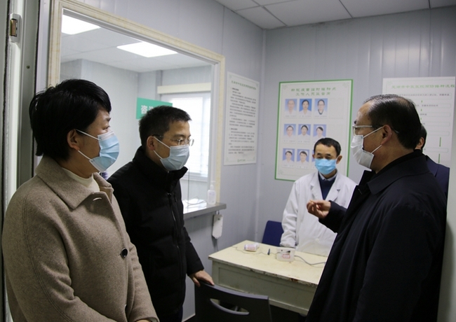 安徽中醫(yī)藥高等?？茖W(xué)校黨委深入我院調(diào)研(圖3)