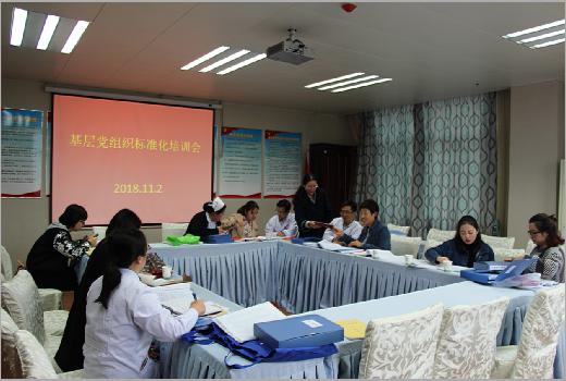 我院組織召開基層黨組織 標(biāo)準(zhǔn)化建設(shè)培訓(xùn)會(huì)(圖1)