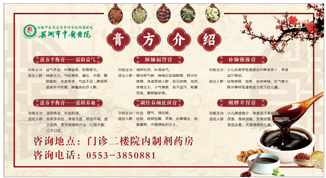 中藥“膏”招，招招管用，12款膏方總有一款適合您！(圖2)